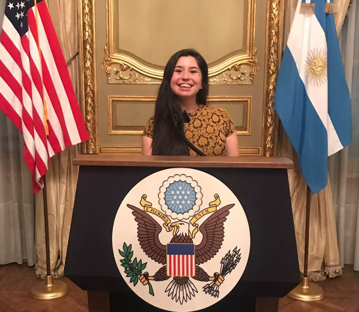 Martina Maya-Callen '19 has earned a Running Start Congressional Fellowship